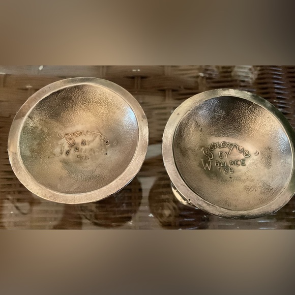 1940’s Wallace Silversmiths Candle Holders - Picture 7 of 9